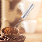Coffee Cloth Powder Needle, Stainless Steel Espresso Machine Auxiliary Disperser Needle Type Powder Distributor For Home(Silver) 4.2 ⭐⭐⭐⭐⭐” 200 ratings - brandscluster
