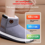Electric Heating Cotton Shoes Charging Heating Boots Winter Home Office brandscluster