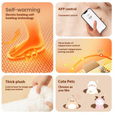 Thickened Fleece Warm Feet Electric Heating Socks brandscluster