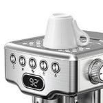 Geek Chef Espresso Machine, 20 Bar Espresso Machine With Milk Frother For Latte, Cappuccino, Macchiato, For Home Espresso Maker, 1.8L Water Tank, Stainless Steel, 4.2 ⭐⭐⭐⭐⭐” 345 ratings - brandscluster