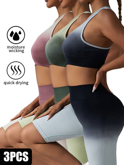 3 Pack Medium Support Sports Bra For Women Racerback Padded Workout Gym Yoga Running Bras 4.2 ⭐⭐⭐⭐⭐” 200 ratings - brandscluster
