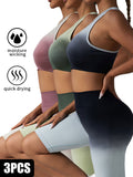 3 Pack Medium Support Sports Bra For Women Racerback Padded Workout Gym Yoga Running Bras 4.2 ⭐⭐⭐⭐⭐” 200 ratings - brandscluster