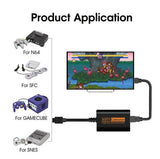 N64 To HDMI Converter Adapter HD Link Cable For Nintendo Gamecube Super NES SNES brandscluster