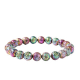 Natural Volcanic Stone Bracelet In Seven Colors brandscluster