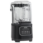 VEVOR Professional Blender With Shield, Commercial Countertop Blenders, 68 Oz  Blender Combo, Stainless Steel 9 Speed & 5 Functions Blender, For Shakes, Smoothies, Peree, And Crush Ice, Black brandscluster