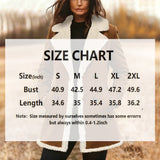 , Classic Notch Lapel Double-Breasted Jacket With Pockets And Plush Lining brandscluster