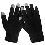 Touch Screen Gloves Full Finger Winter Warm Knitted Gloves For Warmth Running Cycling Camping Hiking brandscluster