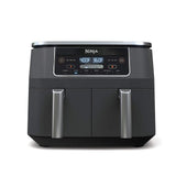 Ninja DZ401 Foodi 10 Quart 6-in-1 DualZone XL 2-Basket Air Fryer with 2 Independent Frying Baskets, Match Cook & Smart Finish to Roast, Broil, Dehydrate for Quick, Easy Family-Sized Meals, Grey brandscluster