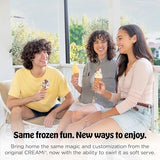 Ninja CREAMi Scoop & Swirl Ice Cream and Soft Serve Maker, Sorbet, Milkshake, Frozen Yogurt, Low Calories Program & More, 13-in-1, Soft Serve Handle & (2) CREAMi 2-in-1 16oz Pints, NC701 brandscluster