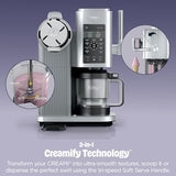 Ninja CREAMi Scoop & Swirl Ice Cream and Soft Serve Maker, Sorbet, Milkshake, Frozen Yogurt, Low Calories Program & More, 13-in-1, Soft Serve Handle & (2) CREAMi 2-in-1 16oz Pints, NC701 brandscluster