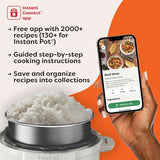 Instant Pot Duo Plus 9-in-1 Multicooker, Pressure Cooker, Slow Cook, Rice Maker, Steamer, Sauté, Yogurt, Warmer & Sterilizer, Includes App With Over 800 Recipes, Stainless Steel, 6 Quarts brandscluster