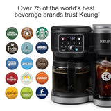 Keurig K-Duo Hot & Iced Single Serve & Carafe Coffee Maker, MultiStream Technology, 72oz Reservoir (Gen 2) brandscluster