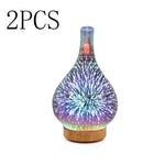 3D Glass Aroma Diffuser Colorful Lamp Humidifier Night Light 4.2 ⭐⭐⭐⭐⭐” 300 ratings - brandscluster