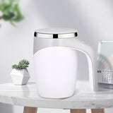 Rechargeable Model Automatic Stirring Cup Coffee Cup High Value Electric Stirring Cup Lazy Milkshake Rotating Magnetic Water Cup brandscluster