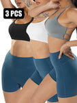 3 Pack Sports Bra For Women,Padded Strappy Sports Bra With Removable Cups Medium Support Workout Yoga Gym Bra 4.2 ⭐⭐⭐⭐⭐” 200 ratings - brandscluster