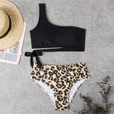 Women's High Waist Bikini Swimsuit With Straps brandscluster