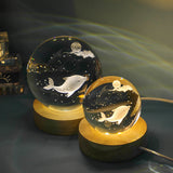 Luminous 3d Ocean Jellyfish Carved Crystal Ball Small Night Lamp 4.2 ⭐⭐⭐⭐⭐” 200 ratings - brandscluster