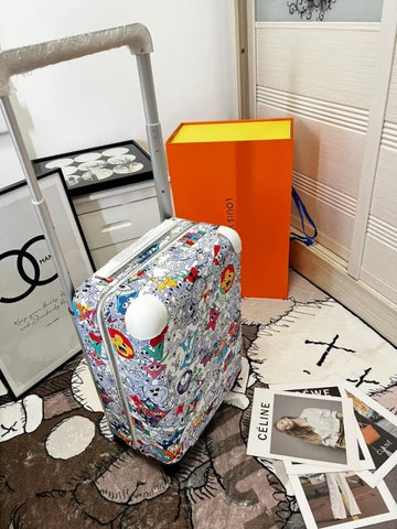 TRAVEL BAG 

*Louis Vuitton LV M10141 Horizon 55 Genuine Leather Luggage & Travel Bag With OG Box & Dust Bag (White - 541)* 4.2 ⭐⭐⭐⭐⭐” 200 ratings - brandscluster