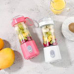 Portable Blender for Shakes & Smoothies | Single Serve Travel Juicer Mixer Cup with USB Rechargeable Battery brandscluster
