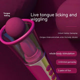 Female Tongue Licking Vibrator Breast Teasing Massage Vibration Masturbation Device Sex Toy brandscluster