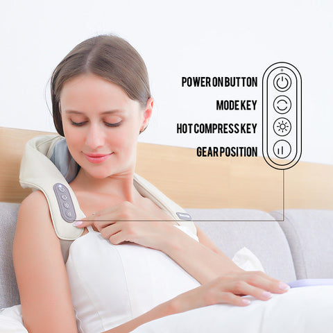 Household Electric Clip Massage Shawl Neck Massager brandscluster
