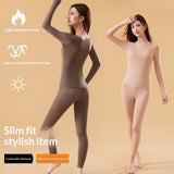 Seamless Thermal Underwear Set For Women brandscluster