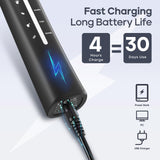 SEAGO Manufacturer SG958 Teeth Whitening Oral Care 5 Cleaning Modes Rechargeable Power  Electric Toothbrushes For Gifts brandscluster