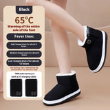 Electric Heating Cotton Shoes Charging Heating Boots Winter Home Office brandscluster