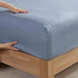 Floral Comforter Set with Bed Sheets & Pillow Covers – Blue Queen Size | Soft & Elegant Bedding brandscluster