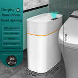 Kitchen Storage Box Trash Can Induction  Automatic Smart Dustbin brandscluster