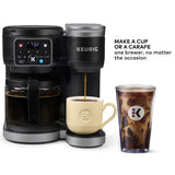 Keurig K-Duo Hot & Iced Single Serve & Carafe Coffee Maker, MultiStream Technology, 72oz Reservoir (Gen 2) brandscluster