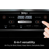 Ninja DZ401 Foodi 10 Quart 6-in-1 DualZone XL 2-Basket Air Fryer with 2 Independent Frying Baskets, Match Cook & Smart Finish to Roast, Broil, Dehydrate for Quick, Easy Family-Sized Meals, Grey brandscluster