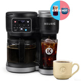 Keurig K-Duo Hot & Iced Single Serve & Carafe Coffee Maker, MultiStream Technology, 72oz Reservoir (Gen 2) brandscluster