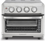 Cuisinart Air Fryer Toaster Oven with Grill, 1800W 8-1 Air Fryer Oven with Bake, Convection Bake, Grill, Broil and Warm Options, Large Capacity, 60-Minute Timer, TOA-70NAS, Stainless Steel brandscluster