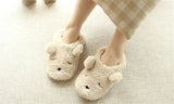 Home Cartoon Dog Soft Plush Slippers brandscluster