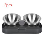 Pet Stainless Steel Bowl Pet Double Night 4.2 ⭐⭐⭐⭐⭐” 200 ratings - brandscluster
