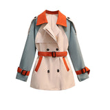 Slim-fit Slim British Style Plus-size Coat For Women brandscluster