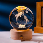 Luminous 3d Inner Carved Crystal Ball Small Night Lamp 4.2 ⭐⭐⭐⭐⭐” 200 ratings - brandscluster