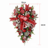 Christmas Wreath Candy Tree Door brandscluster