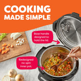 Instant Pot Duo Plus 9-in-1 Multicooker, Pressure Cooker, Slow Cook, Rice Maker, Steamer, Sauté, Yogurt, Warmer & Sterilizer, Includes App With Over 800 Recipes, Stainless Steel, 6 Quarts brandscluster