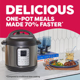 Instant Pot Duo Plus 9-in-1 Multicooker, Pressure Cooker, Slow Cook, Rice Maker, Steamer, Sauté, Yogurt, Warmer & Sterilizer, Includes App With Over 800 Recipes, Stainless Steel, 6 Quarts brandscluster