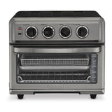 Cuisinart Air Fryer Toaster Oven with Grill, 1800W 8-1 Air Fryer Oven with Bake, Convection Bake, Grill, Broil and Warm Options, Large Capacity, 60-Minute Timer, TOA-70NAS, Stainless Steel brandscluster