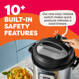 Instant Pot Duo Plus 9-in-1 Multicooker, Pressure Cooker, Slow Cook, Rice Maker, Steamer, Sauté, Yogurt, Warmer & Sterilizer, Includes App With Over 800 Recipes, Stainless Steel, 6 Quarts brandscluster