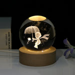Creative 3D Laser Carved Crystal Ball Bedroom Small Night Lamp 4.2 ⭐⭐⭐⭐⭐” 300 ratings - brandscluster