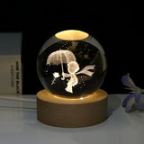 Creative 3D Laser Carved Crystal Ball Bedroom Small Night Lamp 4.2 ⭐⭐⭐⭐⭐” 300 ratings - brandscluster