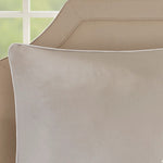 Embroidered 8-Piece Comforter Set – Neutral King Size Bedding with Pillow Shams & Sheets brandscluster