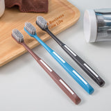 Household Portable 9 Hard Bristled Toothbrushes brandscluster