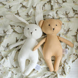 Baby Bear Comforter Toy – Soft Plush Security Blanket for Infants & Toddlers brandscluster