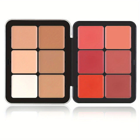 Cross-border TEMU Amazon Hot 12-color Blusher Plate Matte Shimmer High-gloss Multi-color Cream Blush Plate 4.2 ⭐⭐⭐⭐⭐” 221 ratings - brandscluster
