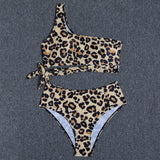 Women's High Waist Bikini Swimsuit With Straps brandscluster
